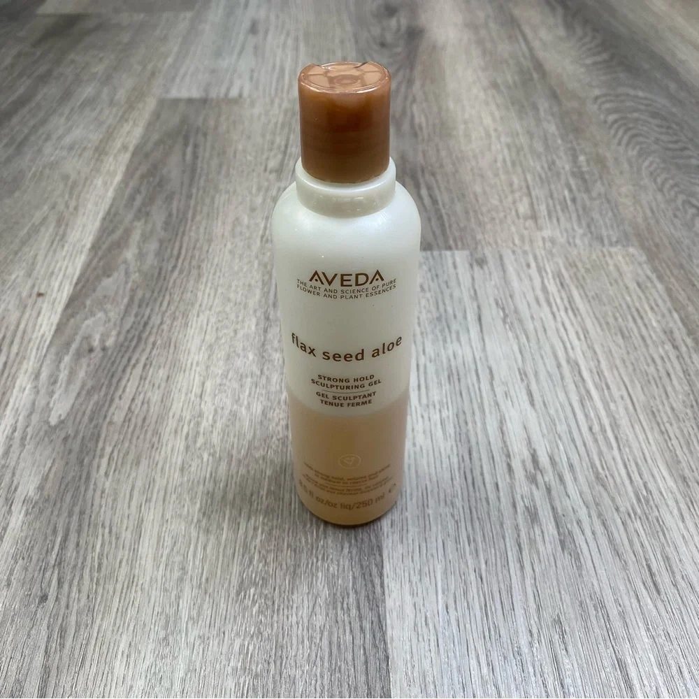 Aveda Flax Seed Aloe Strong Hold Spray on Styling Gel 8.5‎ oz HALF FULL USED